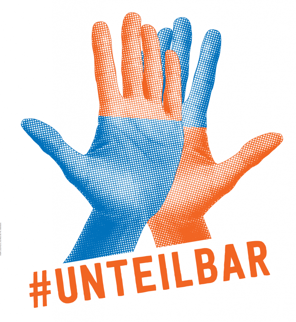 Logo von #Unteilbar